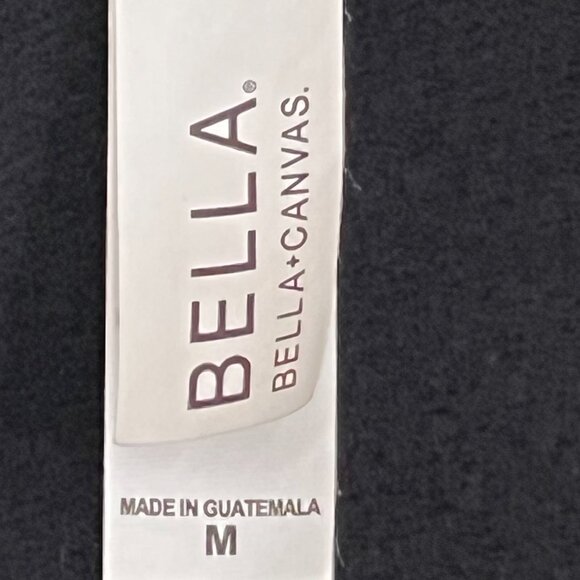 Bella Canvas | Mickey & Minnie Mouse Heart Shaped Hoodie Size M - Picture 6 of 8